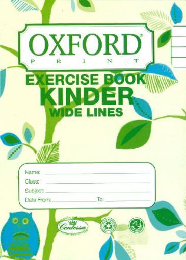 Picture of EXERCISE BOOK KINDER WIDE LINES 48PGS